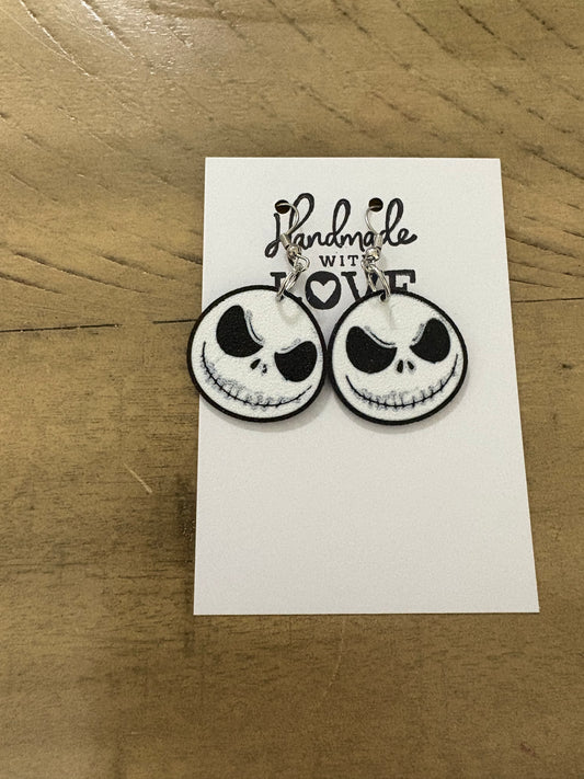 Jacks face earrings