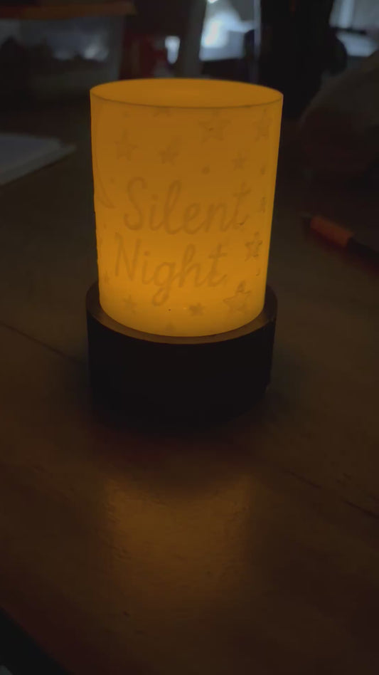 Lighted Christmas lantern
